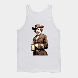 Custer Wine Label Tank Top